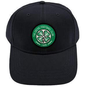 Celtic FC Unisex Adult Cap / Black